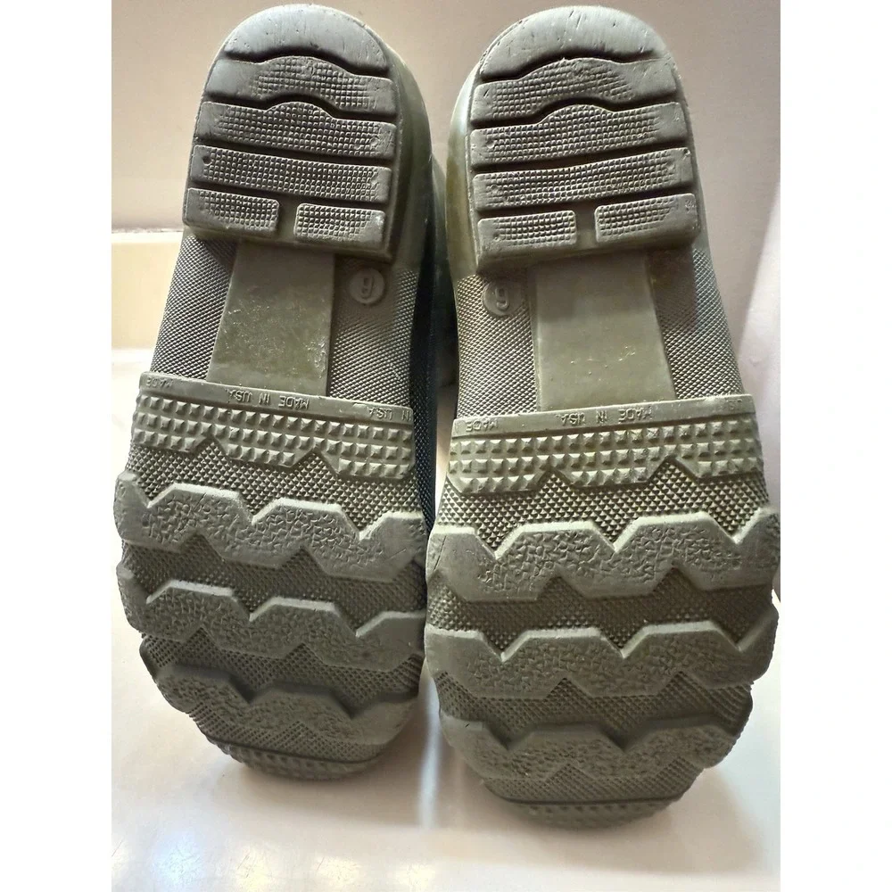 Lacrosse Green Rubber Rain Removable Insulated Gardening Boots Women's Size 6
